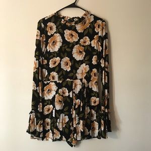 Floral Romper Perfect for a Summer Night-out!